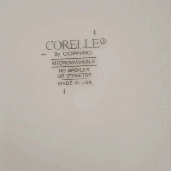 Vintage Corelle Pink Trio Bread or Dessert Plates 7 1/8" Set of 11 - Picture 5 of 6